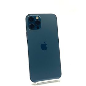 アップル(Apple)の【全額返金保証】【最速発送】Apple iPhone iPhone 12 Pro 128GB パシフィックブルー au 動作確認済(スマートフォン本体)
