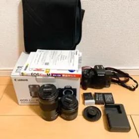 ミラーレス ダブルレンズキット eos kiss m 【値引き不可】