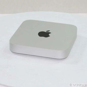 【中古】Apple(アップル) Mac mini Early-2023 MMFK3J／A Apple M2 8コアCPU_10コアGPU 16GB SSD512GB シルバー 〔15.7 Sequoia〕 【349-ud】
