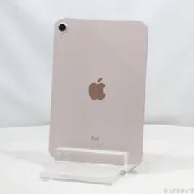 〔中古品〕 iPad mini 第6世代 64GB ピンク MLWL3J／A Wi-Fi【352】
