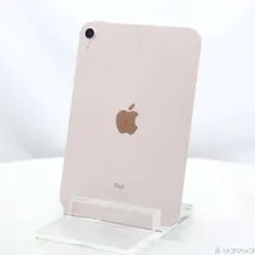 〔中古品〕 iPad mini 第6世代 64GB ピンク MLWL3J／A Wi-Fi【262】