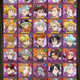 引退垢／新ディアやトリスタン新覚醒など | グラクロのアカウントデータ、RMTの販売・買取一覧