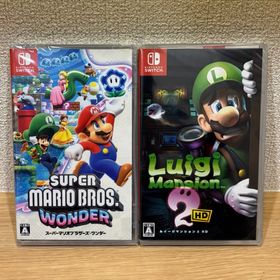 ニンテンドースイッチ(Nintendo Switch)のスーパーマリオブラザーズ ワンダー & ルイージマンション2 HD(家庭用ゲームソフト)