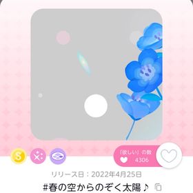 #春の空からのぞく太陽♪ | ポケコロツイン(ポケツイ)のアカウントデータ、RMTの販売・買取一覧