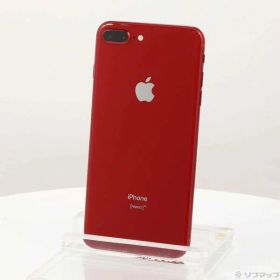 【中古】Apple(アップル) iPhone8 Plus 64GB プロダクトレッド MRTL2J／A SIMフリー 【352-ud】