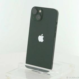 〔中古品〕 iPhone13 128GB グリーン MNGG3J／A SIMフリー【352】