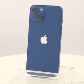 〔中古品〕 iPhone13 128GB ブルー NLNG3J／A SIMフリー【352】