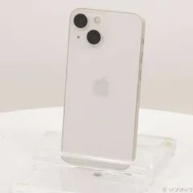 〔中古品〕 iPhone13 mini 128GB スターライト MLJE3J／A SIMフリー【269】