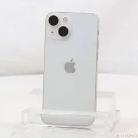 〔中古品〕 iPhone13 mini 128GB スターライト MLJE3J／A SIMフリー【352】