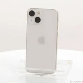 〔中古品〕 iPhone13 mini 128GB スターライト MLJE3J／A SIMフリー【371】
