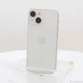 〔中古品〕 iPhone13 mini 128GB スターライト MLJE3J／A SIMフリー【295】