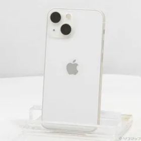 〔中古品〕 iPhone13 mini 128GB スターライト MLJE3J／A SIMフリー【305】