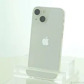〔中古品〕 iPhone13 mini 128GB スターライト MLJE3J／A SIMフリー【251】