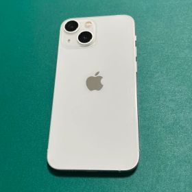 【中古】iPhone 13 mini ホワイト 128 バテリ100% 5