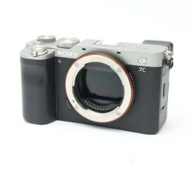 【中古】 《並品》 SONY α7C ボディ ILCE-7C シルバー 【マルチインターフェースシュー板バネ部品交換/各部点検済】 [ デジタルカメラ ]
