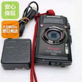 【中古】 良品中古 TG-3 ブラック 安心保証 即日発送 デジカメ OLYMPUS 本体 土日祝発送OK
