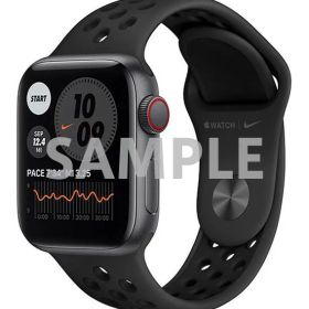 【中古】【安心保証】 SE 第1世代[40mm/セルラー]アルミ スペースグレイ Apple Watch Nike