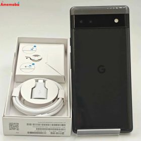 【中古】Google Pixel 6a 128GB Charcoal GB17L SoftBank版SIMフ