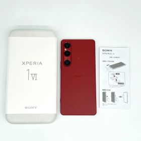【美品】 Xperia 1 Ⅵ XQ-EC44 256GB スカーレット ◯