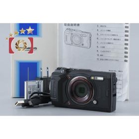 【中古】OLYMPUS オリンパス TOUGH TG-6 ブラック コンパクトデジタルカメラ シャッター回数僅少 元箱付き