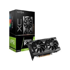 EVGA GeForce RTX 3060 Ti XC ゲーム 08G-P5-3663-KL 8GB GDDR6 メタルバックプレート LHR