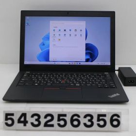 Lenovo ThinkPad X280 Core i5 8250U 1.6GHz/8GB/256GB(SSD)/12.5W/FHD(1920x1080)/Win11 キー文字消えあり【中古】【20251219】