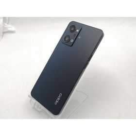 【中古】Oppo UQmobile 【SIMフリー】 OPPO Reno7 A スターリーブラック 6GB 128GB OPG04【ECセンター】保証期間１ヶ月【ランクB】