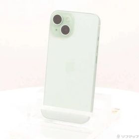 〔中古品〕 iPhone15 128GB グリーン MTMM3J／A SIMフリー【352】