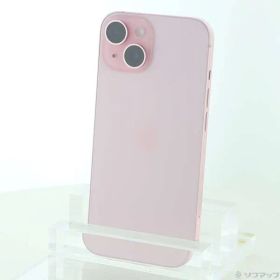 〔中古品〕 iPhone15 128GB ピンク MTMJ3J／A SIMフリー【368】