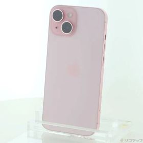 〔中古品〕 iPhone15 128GB ピンク MTMJ3J／A SIMフリー【377】