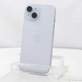 〔中古品〕 iPhone15 128GB ブルー MTML3J／A SIMフリー【258】