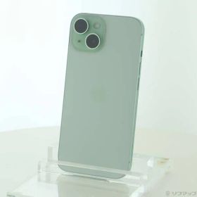 〔中古品〕 iPhone15 128GB グリーン MTMM3J／A SIMフリー【344】