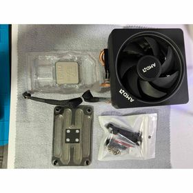 エーエムディー(AMD)のRyzen 5 5500 + AMD純正 高性能クーラー（Wraith Max）(PCパーツ)