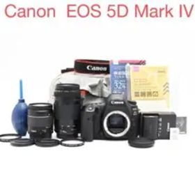 保証付き/Canon EOS 5D Mark IV標準&望遠ダブルレンズセット