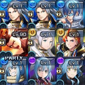 【初期垢】クリスタル3000 犬牟田＋フリーレン＋聖騎士ロイ＋リムル3種＋オーヴェル | グラサマ(グランドサマナーズ)のアカウントデータ、RMTの販売・買取一覧