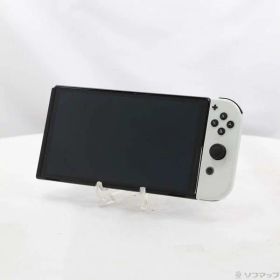 【中古】Nintendo(任天堂) Nintendo Switch 有機ELモデル Joy-Con(L)／(R) ホワイト 【297-ud】