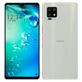 AQUOS zero6 A102SH ホワイト【SoftBank版 SIMフリー】 SHARP 当社3ヶ月間保証 中古 イオシス