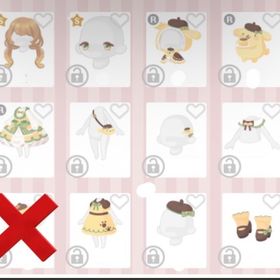 favoriteコーデ♡ポムポムプリン ほぼフルセット | ハロスイ(ハロースイートデイズ)のアカウントデータ、RMTの販売・買取一覧