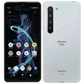 未使用品 完品 AQUOS R5G SH-51A 10億色 8K動画 AI 4眼カメラ 5G フルセグ 256GB メモリ12GB 特典付 docomo版 SIMフリー