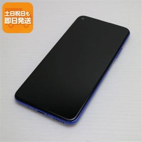 新品同様 SIMフリー HUAWEI nova 5T クラッシュブルー スマホ 本体 白ロム 中古 あすつく 土日祝発送OK