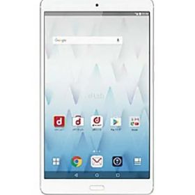 【中古】【安心保証】 HUAWEI dtab Compact d-01J[16GB] docomo シルバー