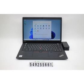 ノートパソコン Lenovo ThinkPad X13 Gen1 Core i5 10210U 1.6GHz/16GB/256GB(SSD)/13.3W/FHD(1920x1080)/Win11 キー文字消えあり