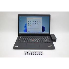ノートパソコン Lenovo ThinkPad X13 Gen1 Core i5 10210U 1.6GHz/16GB/256GB(SSD)/13.3W/FHD(1920x1080)/Win11 キー文字消えあり