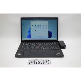 ノートパソコン Lenovo ThinkPad X13 Gen1 Core i5 10210U 1.6GHz/16GB/256GB(SSD)/13.3W/FHD(1920x1080)/Win11 キー文字消えあり