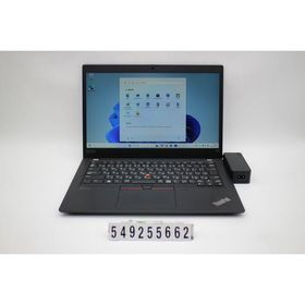 ノートパソコン Lenovo ThinkPad X13 Gen1 Core i5 10210U 1.6GHz/16GB/256GB(SSD)/13.3W/FHD(1920x1080)/Win11 キー文字消えあり