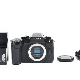 ★美品★ショット数:500回!!★ Panasonic パナソニック LUMIX DMC-G85 ボディ【G8 海外モデル】ブラック ルミックス ミラーレス一眼 カメラ ＃3577