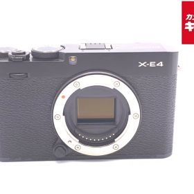 【中古】 【並品】 フジフイルム X-E4 ボディ ブラック 【ミラーレス一眼】 【6ヶ月保証】