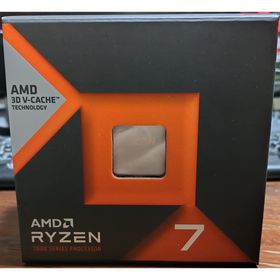 新品・未開封 AMD ryzen7 7800X3D BOX（国内正規代理店品）(PCパーツ)