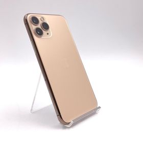 アップル(Apple)の【全額返金保証】【最速発送】Apple iPhone iPhone 11 Pro 256GB ゴールド au 動作確認済(スマートフォン本体)