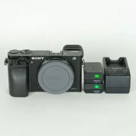 [良品 | シャッター数9,215回｜バッテリー2個付｜注意事項あり] SONY α6000（ILCE-6000） [ボディ ブラック] | SONY Eマウント